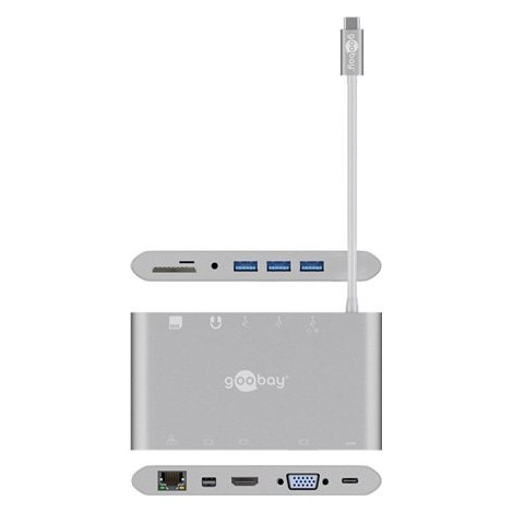 Goobay | USB-C All-in-1 Multiport Adapter | 62113 | USB Type-C - 2